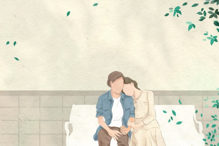 pareja-sentada