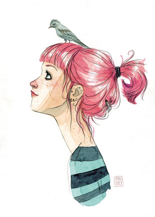 ilustracion-chica-pajaro